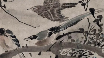 明代著名画家林良简介：继承了南宋院体画派放纵简括笔法