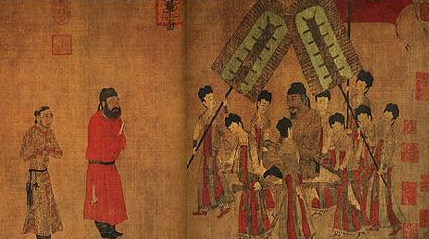 历代国画代表人物简介:唐代画家阎立本